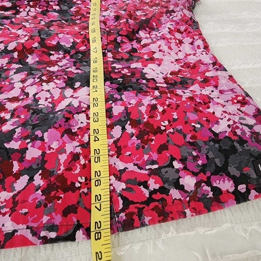 Bundle of 2 Scrub Tops Women 3XL Multicolor Floral Abstract Nursing Work Medical - Picture 4 of 11
